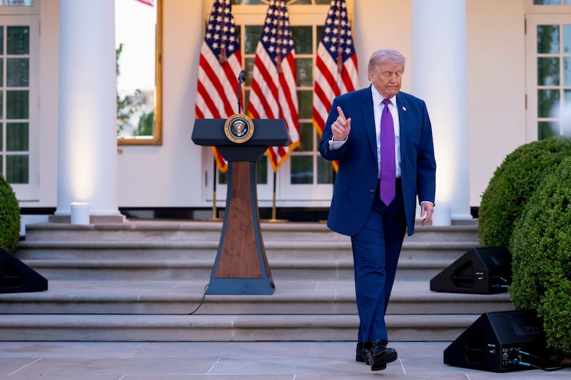 Presidente de Estados Unidos, Donald Trump. Presidente de Estados Unidos, Donald Trump.