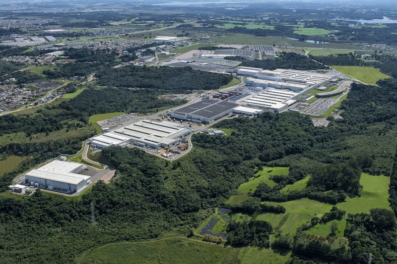Fábrica Ayrton Senna, em São José dos Pinhais, Paraná (Foto: Divulgação) Fábrica Ayrton Senna, em São José dos Pinhais, Paraná (Foto: Divulgação)