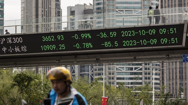 Las acciones chinas registran la mayor salida semanal desde octubre, según BofA Las acciones chinas registran la mayor salida semanal desde octubre, según BofA