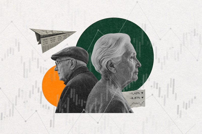 Ilustración sobre el impacto del envejecimiento de la población en la economía y los mercados financieros Ilustración sobre el impacto del envejecimiento de la población en la economía y los mercados financieros