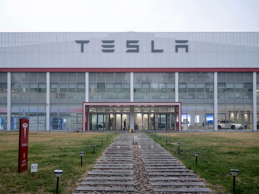 Tesla Showroom in Beijing as Automaker Releases Earnings Results Tesla Showroom in Beijing as Automaker Releases Earnings Results