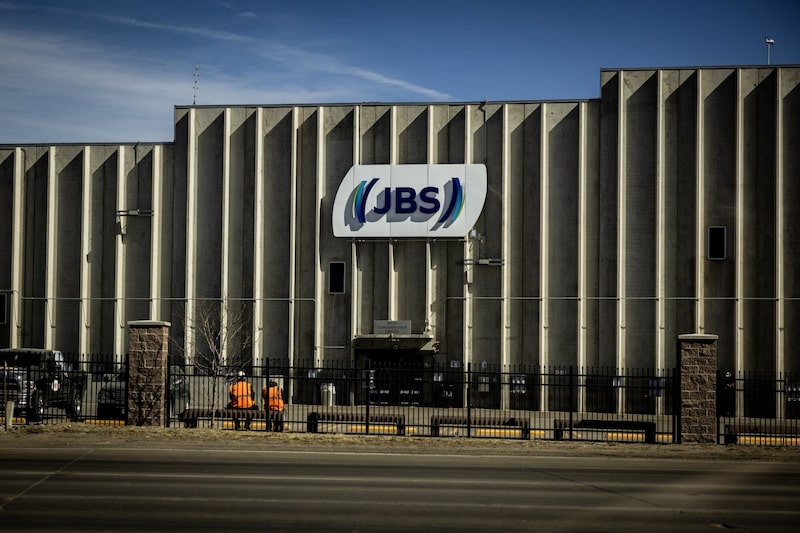 A unidade de processamento de carnes da JBS em Greeley, Colorado. (Foto: Chet Strange/Bloomberg) A unidade de processamento de carnes da JBS em Greeley, Colorado. (Foto: Chet Strange/Bloomberg)