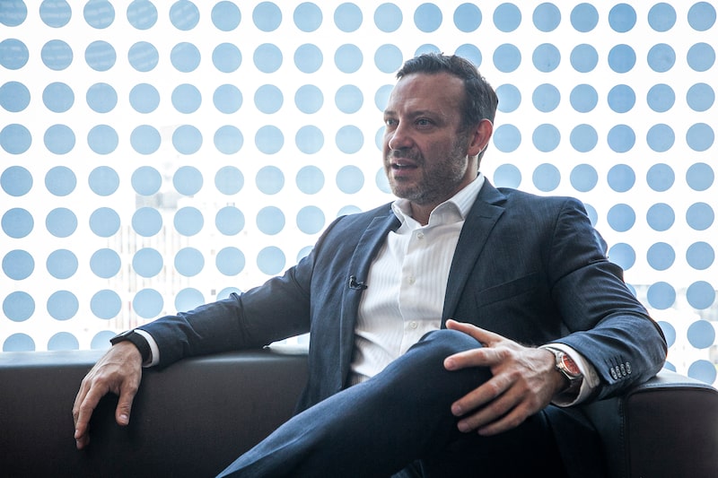 Carlos López-Moctezuma, director general de BanCoppel, durante una entrevista en las oficinas del banco en Ciudad de México Carlos López-Moctezuma, director general de BanCoppel, durante una entrevista en las oficinas del banco en Ciudad de México