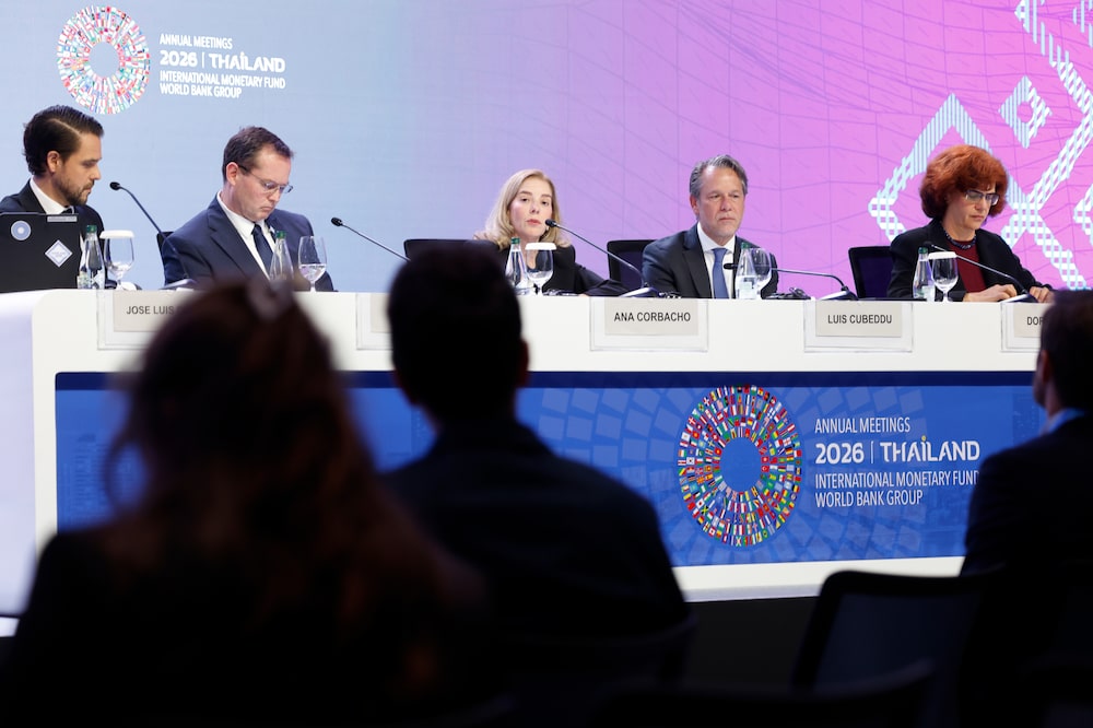 Press Briefing: Western Hemisphere Department during the 2026 Annual Meetings of the International Monetary Fund and the World Bank Group in Bangkok, Thailand, on October 16, 2026. Press Briefing: Western Hemisphere Department during the 2026 Annual Meetings of the International Monetary Fund and the World Bank Group in Bangkok, Thailand, on October 16, 2026.