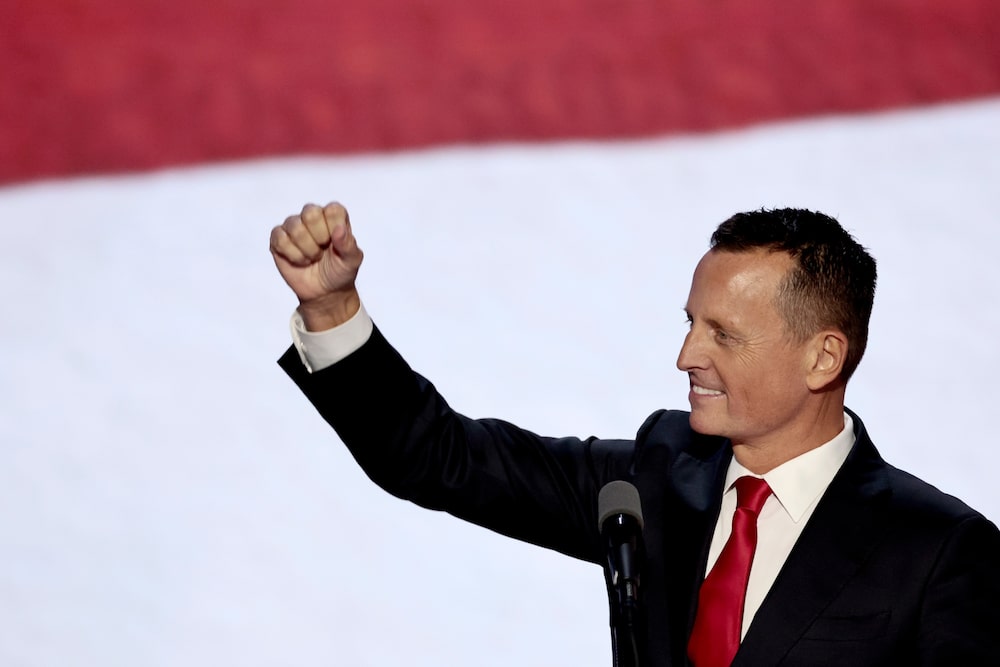 Richard Grenell en Milwaukee, Wisconsin, el 17 de julio. Richard Grenell en Milwaukee, Wisconsin, el 17 de julio.