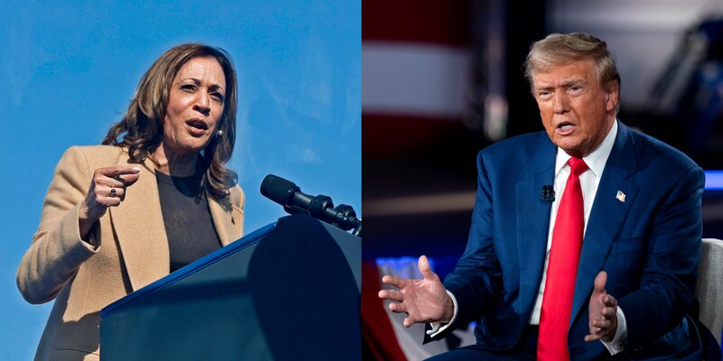 Kamala Harris y Donald Trump Kamala Harris y Donald Trump