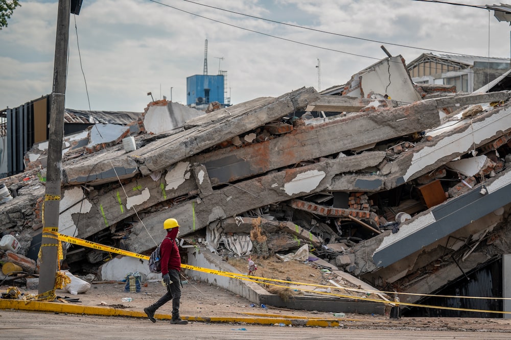 A collapsed building following an earthquake in Cali, Colombia, on Friday, Aug. 14, 2026. The 7.4-magnitude quake that struck on Monday was the second strongest recorded in Colombia in the past century. At least 281 people have died, with 3,971 injured and 379 missing, according to the national disaster management agency. Photographer: Nathalia Angarita/Bloomberg A collapsed building following an earthquake in Cali, Colombia, on Friday, Aug. 14, 2026. The 7.4-magnitude quake that struck on Monday was the second strongest recorded in Colombia in the past century. At least 281 people have died, with 3,971 injured and 379 missing, according to the national disaster management agency. Photographer: Nathalia Angarita/Bloomberg