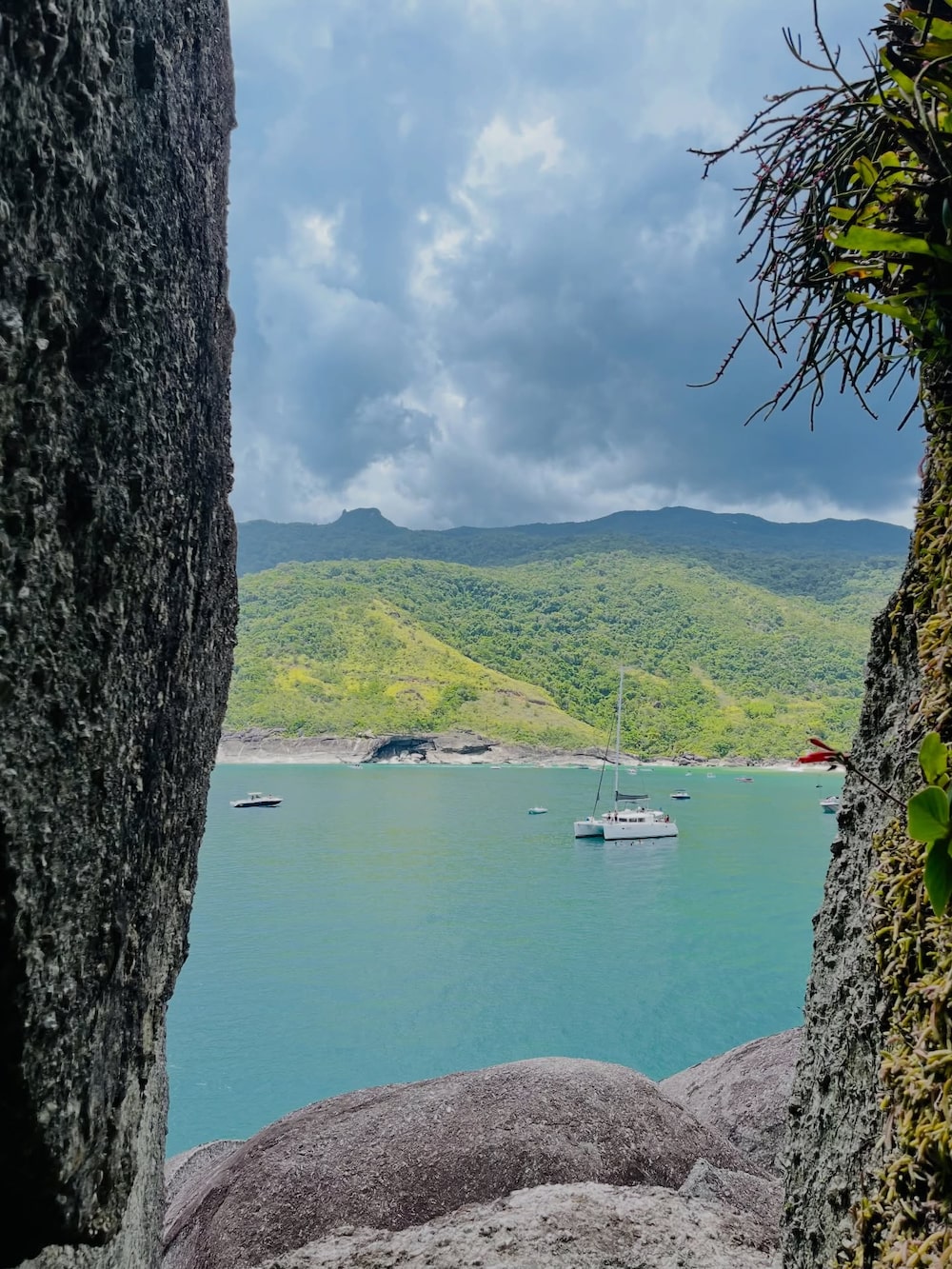 Praia do Bonete, en Ilhabela. Praia do Bonete, en Ilhabela.