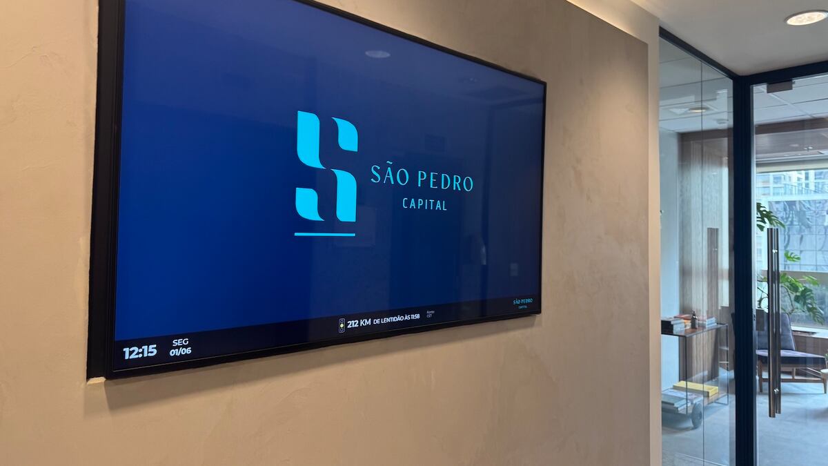 Escritório da gestora São Pedro Capital, em São Paulo