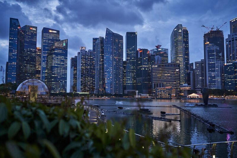 Vista do distrito financeiro e corporativo de Cingapura, que terá novo novo escritório da gestora brasileira SPX (Lauryn Ishak/Bloomberg) Vista do distrito financeiro e corporativo de Cingapura, que terá novo novo escritório da gestora brasileira SPX (Lauryn Ishak/Bloomberg)