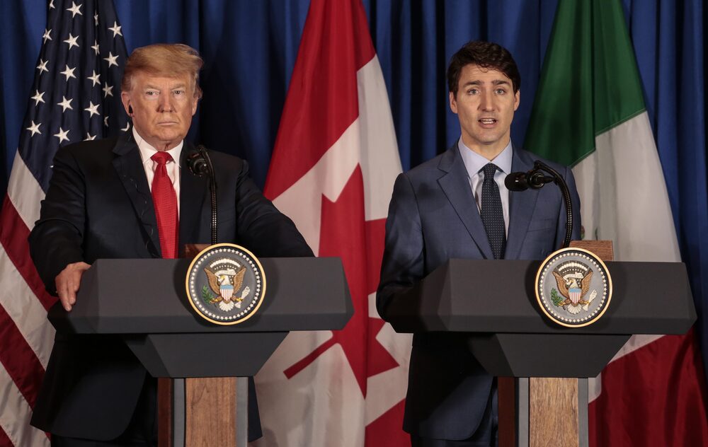 Trudeau y Trump Trudeau y Trump
