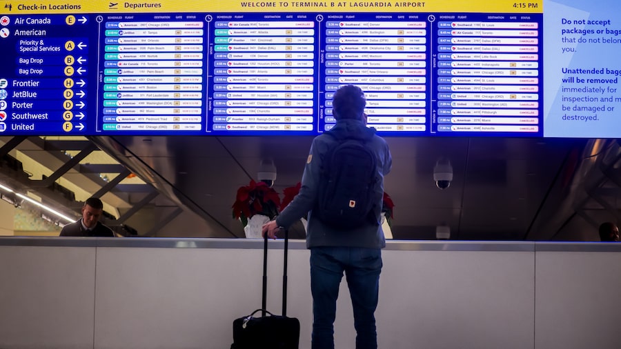 Otra tormenta invernal vuelve a golpear los vuelos en Estados Unidos Otra tormenta invernal vuelve a golpear los vuelos en Estados Unidos