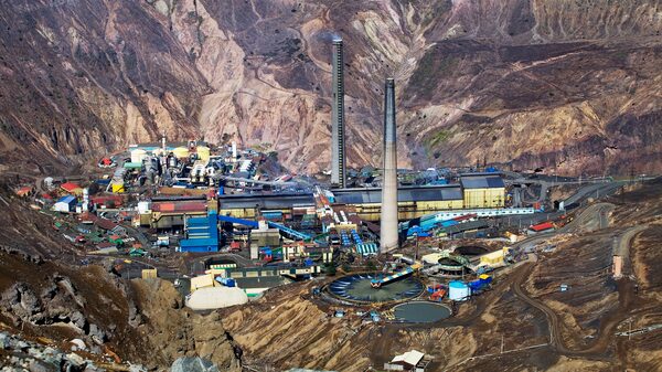 La producción chilena de cobre sigue bajo presión por interrupciones en minas La producción chilena de cobre sigue bajo presión por interrupciones en minas