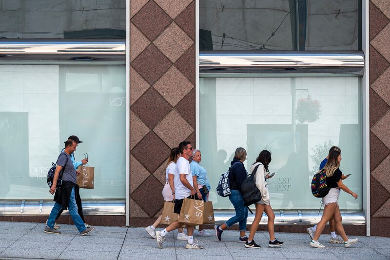 Consumidores nos EUA Consumidores nos EUA