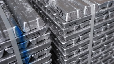 La tonelada de aluminio supera los US$3.000 por primera vez desde 2022 La tonelada de aluminio supera los US$3.000 por primera vez desde 2022