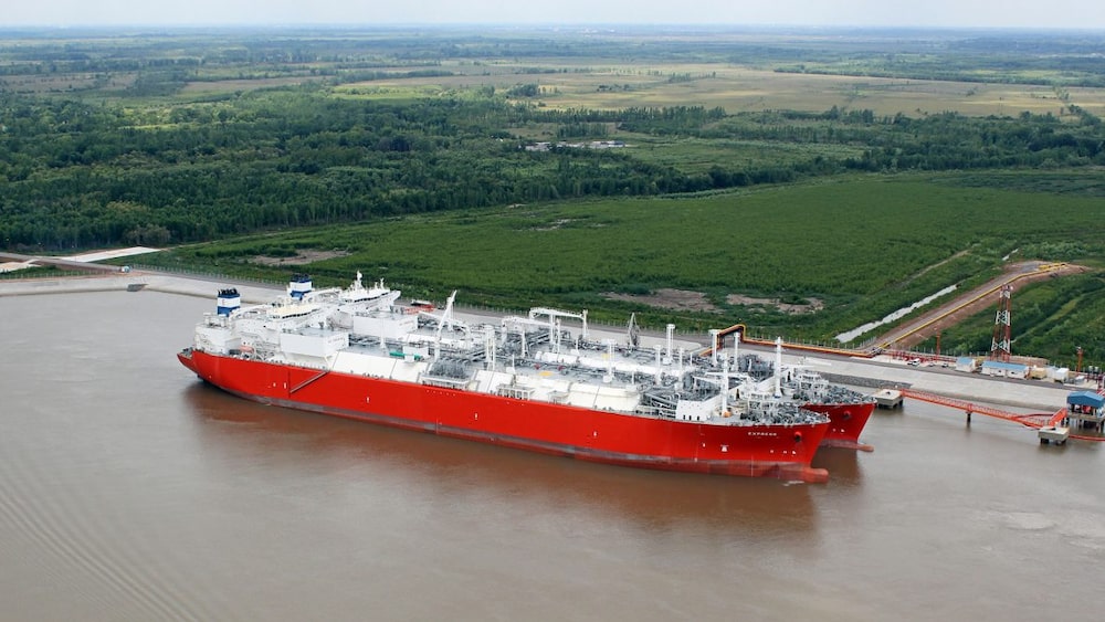 La terminal de licuefacción de la compañía en Escobar La terminal de licuefacción de la compañía en Escobar