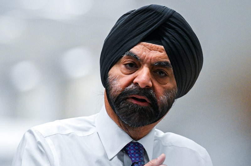 El presidente de Grupo Banco Mundial, Ajay Banga. El presidente de Grupo Banco Mundial, Ajay Banga.
