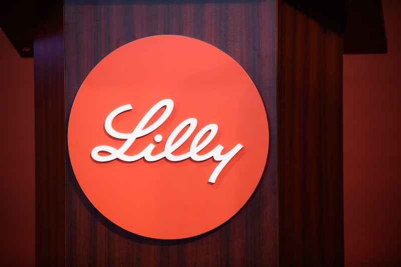 Cartel de Lilly. Foto: Mark Felix/Bloomberg Cartel de Lilly. Foto: Mark Felix/Bloomberg