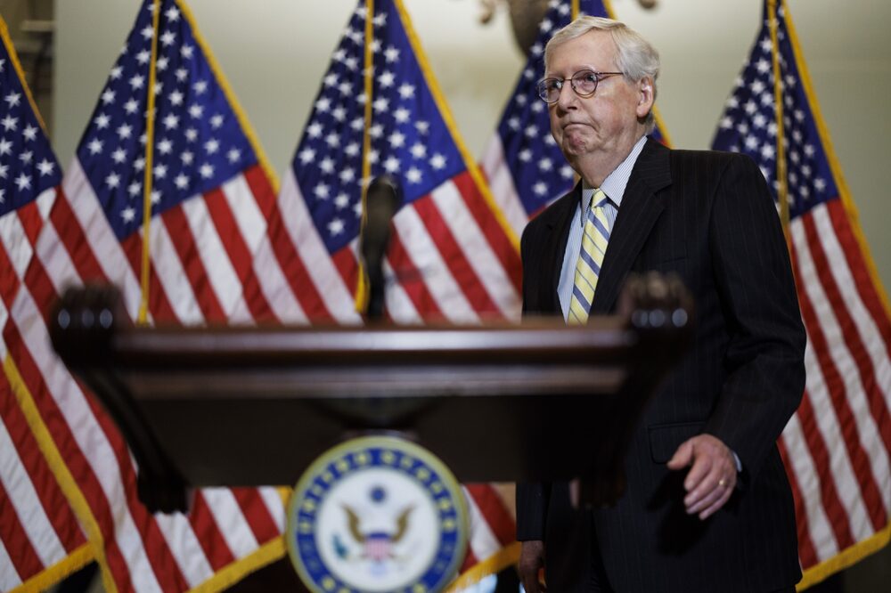 El líder del Partido Republicano en el Senado, Mitch McConnell, ha rebajado las expectativas en las últimas semanas. El líder del Partido Republicano en el Senado, Mitch McConnell, ha rebajado las expectativas en las últimas semanas.