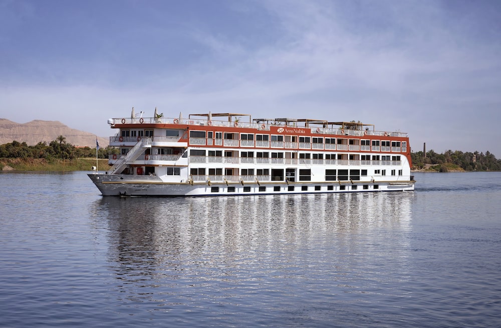 O AmaNubia no rio Nilo, no Egito, parte da expansão da AmaWaterways fora da Europa O AmaNubia no rio Nilo, no Egito, parte da expansão da AmaWaterways fora da Europa