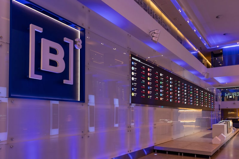 Datos bursátiles en la bolsa Brasil Bolsa Balcão, situada en el distrito financiero de São Paulo. Fotógrafo: Victor Moriyama/Bloomberg Datos bursátiles en la bolsa Brasil Bolsa Balcão, situada en el distrito financiero de São Paulo. Fotógrafo: Victor Moriyama/Bloomberg