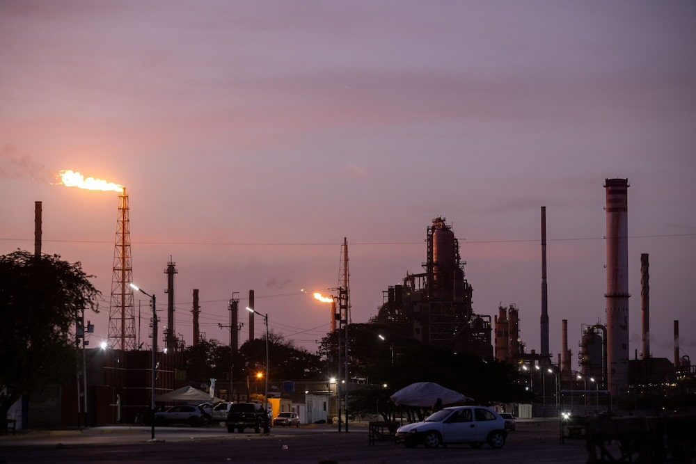 La refinería de petróleo Amuay de Petróleos de Venezuela SA (PDVSA) en el Complejo Refinero de Paraguana, en Punto Fijo, estado Falcón, Venezuela, el sábado 19 de agosto de 2023. La refinería de petróleo Amuay de Petróleos de Venezuela SA (PDVSA) en el Complejo Refinero de Paraguana, en Punto Fijo, estado Falcón, Venezuela, el sábado 19 de agosto de 2023.