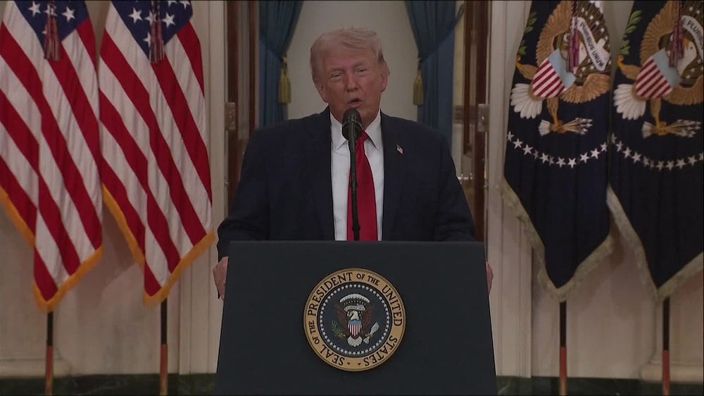 VEA: El presidente Donald Trump dice que la guerra en Irán está "muy cerca" de concluir y que EE.UU. planea lanzar nuevos ataques contra el país.Fuente: Bloomberg VEA: El presidente Donald Trump dice que la guerra en Irán está "muy cerca" de concluir y que EE.UU. planea lanzar nuevos ataques contra el país.Fuente: Bloomberg