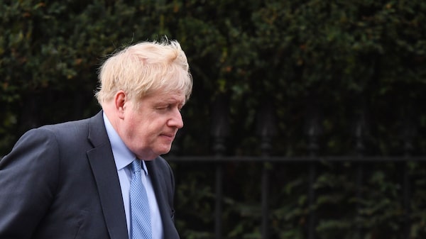 La trágica caída de Boris Johnson La trágica caída de Boris Johnson