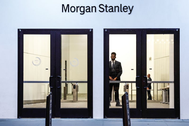 The Morgan Stanley headquarters in Times Square in New York, US, on Wednesday, June 3, 2026. Goldman Sachs Group Inc. and Morgan Stanley are co-lead on the SpaceX IPO, with Morgan Stanley noting their listing is in alphabetical order. Photographer: Kena Betancur/Bloomberg The Morgan Stanley headquarters in Times Square in New York, US, on Wednesday, June 3, 2026. Goldman Sachs Group Inc. and Morgan Stanley are co-lead on the SpaceX IPO, with Morgan Stanley noting their listing is in alphabetical order. Photographer: Kena Betancur/Bloomberg