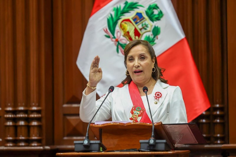 Dina Boluarte, presidenta de la República de Perú- Dina Boluarte, presidenta de la República de Perú-