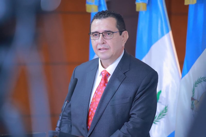 Primera conferencia de prensa oficial del fiscal general y jefe del Ministerio Público, Gabriel Estuardo García Luna, el 17 de mayo de 2026. Primera conferencia de prensa oficial del fiscal general y jefe del Ministerio Público, Gabriel Estuardo García Luna, el 17 de mayo de 2026.