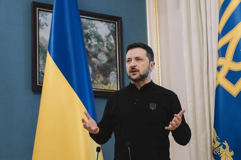Zelenskiy espera utilizar el acuerdo sobre los minerales como punto de partida para discusiones más amplias sobre las garantías de seguridad estadounidenses. (Bloomberg) Zelenskiy espera utilizar el acuerdo sobre los minerales como punto de partida para discusiones más amplias sobre las garantías de seguridad estadounidenses. (Bloomberg)