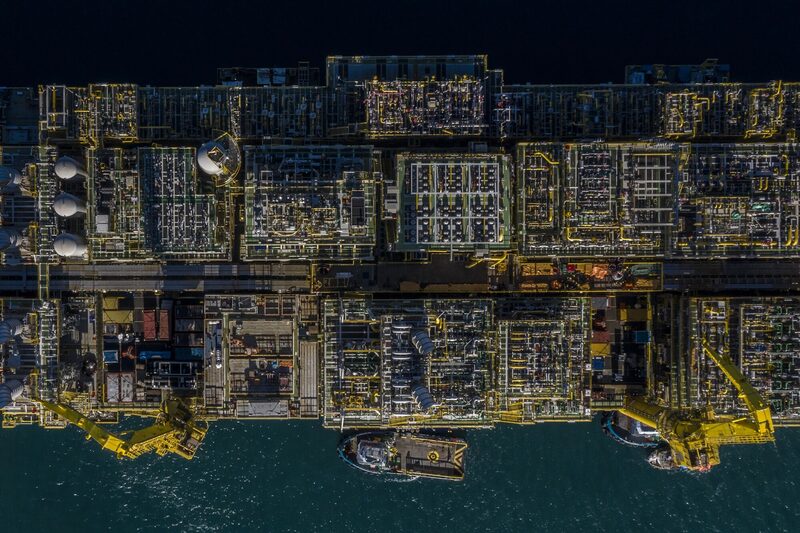 O Parque das Conchas é operado pela Shell, com uma participação de 50% O Parque das Conchas é operado pela Shell, com uma participação de 50%