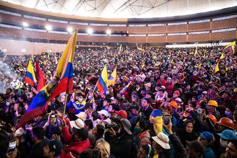 En junio de 2022, Ecuador vivió una intensa jornada de protestas. En junio de 2022, Ecuador vivió una intensa jornada de protestas.
