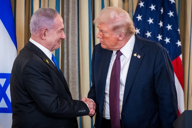 Trump y Netanyahu en septiembre de 2025. Foto: Jim Lo Scalzo/EPA/Bloomberg Trump y Netanyahu en septiembre de 2025. Foto: Jim Lo Scalzo/EPA/Bloomberg