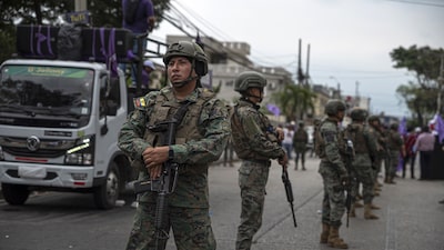 “Estamos en estado de guerra y no vamos a ceder”: dice Noboa, presidente de Ecuador “Estamos en estado de guerra y no vamos a ceder”: dice Noboa, presidente de Ecuador