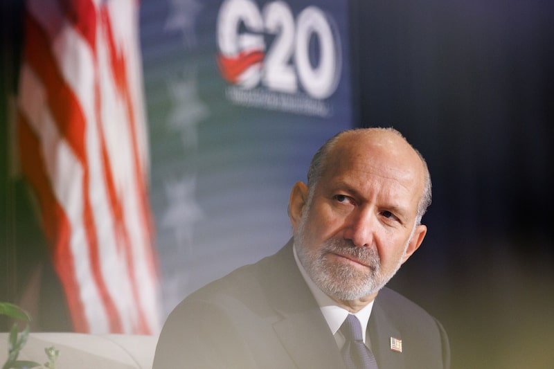Howard Lutnick, secretario de Comercio. Fotógrafo: Cornell Watson/Bloomberg. Howard Lutnick, secretario de Comercio. Fotógrafo: Cornell Watson/Bloomberg.