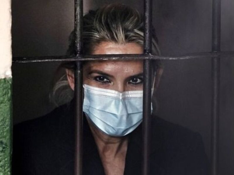 La ex mandataria sigue su juicio vía online, su familia denuncia que no se le permite estar presente. La ex mandataria sigue su juicio vía online, su familia denuncia que no se le permite estar presente.