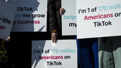 Trump promete prazo maior para venda do TikTok após aplicativo sair do ar nos EUA Trump promete prazo maior para venda do TikTok após aplicativo sair do ar nos EUA