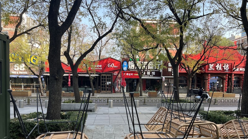 Pequim fica deserta com escalada de novos casos de coronavírus Pequim fica deserta com escalada de novos casos de coronavírus