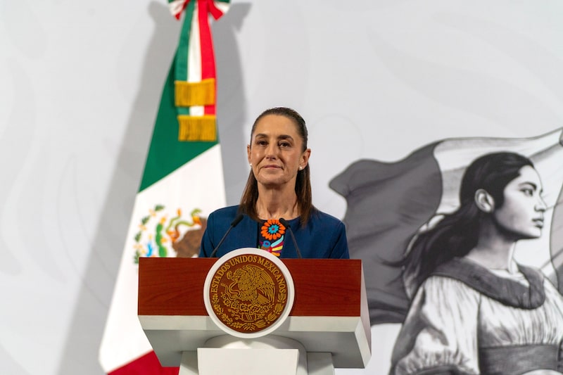 La presidenta de México, Claudia Sheinbaum, en una conferencia matutina. La presidenta de México, Claudia Sheinbaum, en una conferencia matutina.