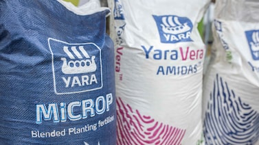 Yara vê demanda por fertilizantes no mundo retomar força após choque da guerra Yara vê demanda por fertilizantes no mundo retomar força após choque da guerra