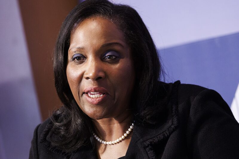 La gobernadora de la Reserva Federal, Lisa Cook. (Ting Shen/Bloomberg) La gobernadora de la Reserva Federal, Lisa Cook. (Ting Shen/Bloomberg)