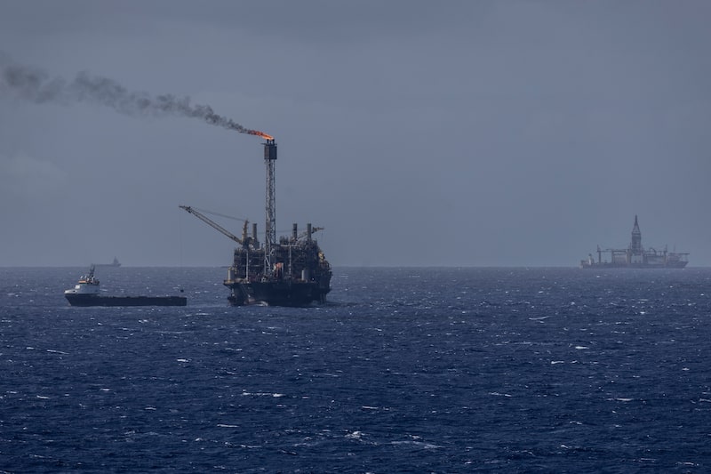 El campo petrolífero de Buzios frente a la costa de Río de Janeiro. Fotógrafo: Dado Galdieri/Bloomberg. El campo petrolífero de Buzios frente a la costa de Río de Janeiro. Fotógrafo: Dado Galdieri/Bloomberg.