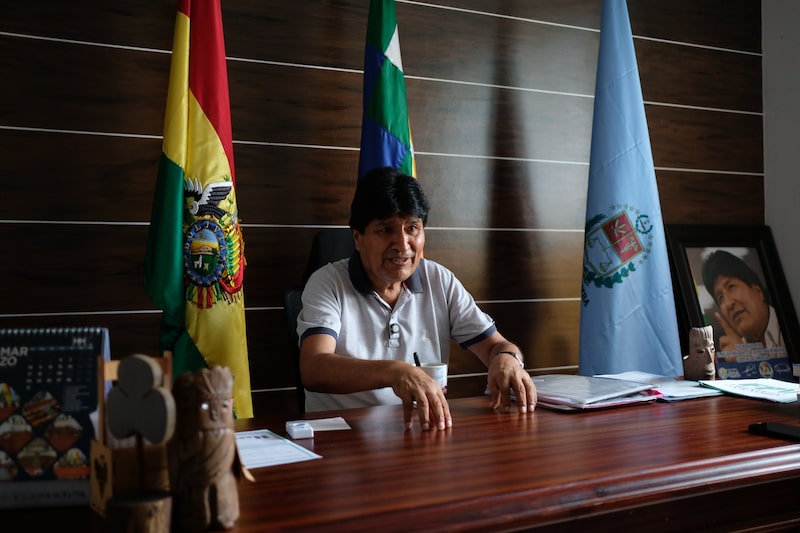 Evo Morales Foto: Manuel Seoane/Bloomberg. Evo Morales Foto: Manuel Seoane/Bloomberg.