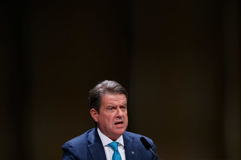 Colm Kelleher fala em apresentação anual do UBS nesta quarta-feira (5) Colm Kelleher fala em apresentação anual do UBS nesta quarta-feira (5)