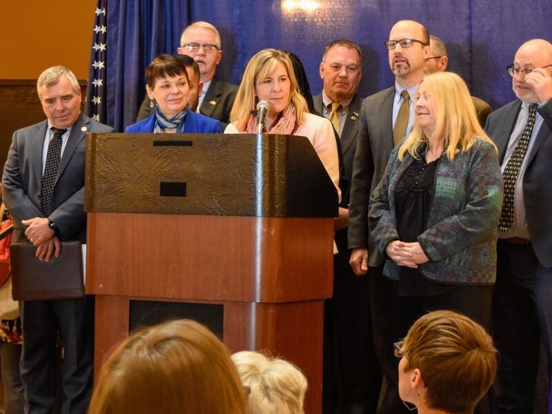 Representante estatal Melissa Hortman. Representante estatal Melissa Hortman.