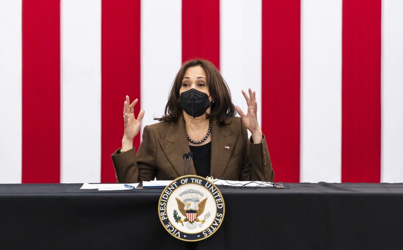 Kamala Harris, vicepresidenta de los Estados Unidos. Kamala Harris, vicepresidenta de los Estados Unidos.