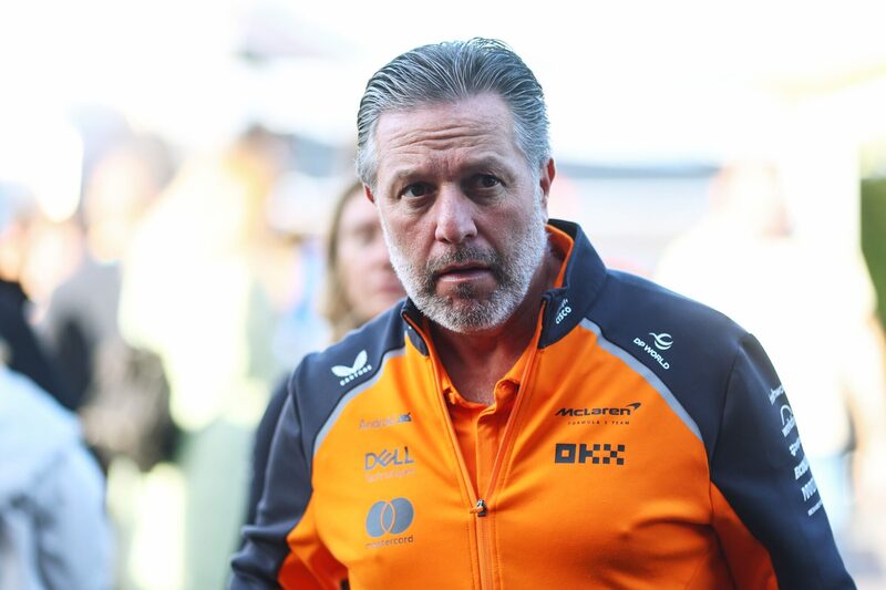 A remuneração de Zak Brown cresceu 41% com a conquista do Mundial de Construtores pela McLaren (Foto: Joe Portlock/Getty Images) A remuneração de Zak Brown cresceu 41% com a conquista do Mundial de Construtores pela McLaren (Foto: Joe Portlock/Getty Images)