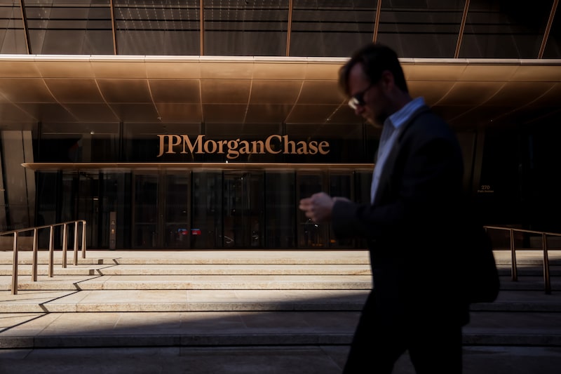 The JPMorgan Chase & Co. headquarters in New York, US, on Monday, Oct. 12, 2026. JPMorgan Chase & Co. is scheduled to release earnings figures on October 13. Photographer: Michael Nagle/Bloomberg The JPMorgan Chase & Co. headquarters in New York, US, on Monday, Oct. 12, 2026. JPMorgan Chase & Co. is scheduled to release earnings figures on October 13. Photographer: Michael Nagle/Bloomberg